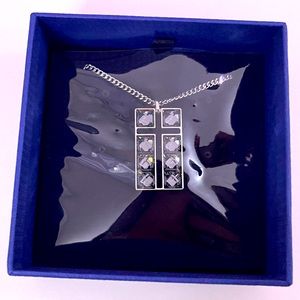 Swarovski Crystal Cross Necklace
